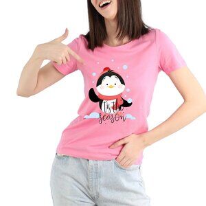 Adorable Penguin Tis the Season T-Shirt